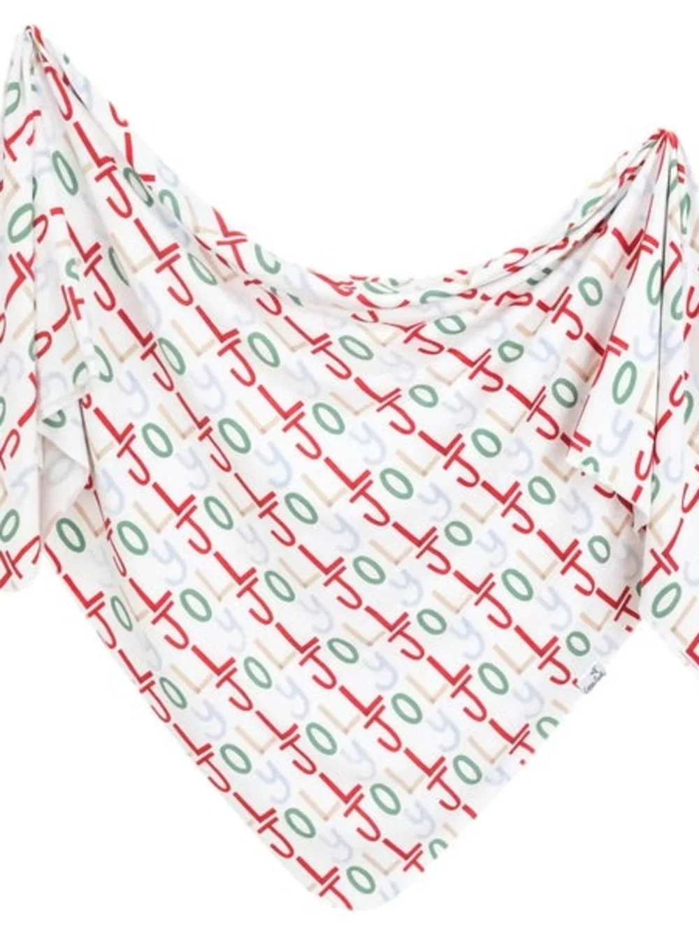 Copper Pearl Holiday Gingerbread Burp Cloths + Jolly Blanket Set